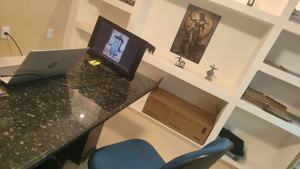 Detalhe do escritório